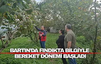 Bartın'da Fındıkta Bilgiyle Bereket Dönemi Başladı