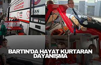 Bartın'da Hayat Kurtaran Dayanışma