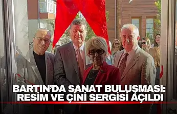 Bartın'da Sanat Buluşması: Resim ve Çini Sergisi Açıldı