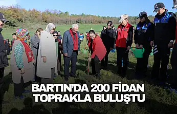 Bartın'da Şehitler İçin Kök Salan Vefa