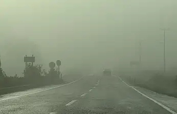Bartın'da sis etkili oldu