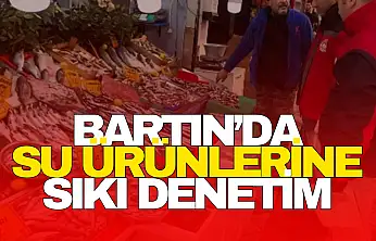 Bartın'da Su Ürünlerine Sıkı Denetim