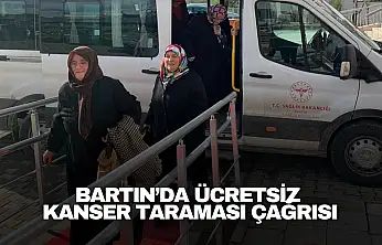 Bartın'da Ücretsiz Kanser Taraması Çağrısı