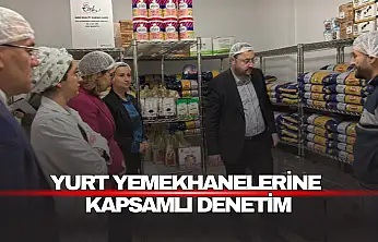 Bartın'daki Yurt Yemekhanelerine Kapsamlı Denetim