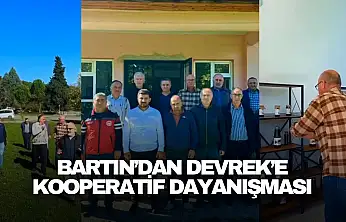 Bartın'dan Devrek'e Kooperatif Dayanışması