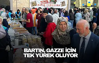 Bartın, Gazze İçin Tek Yürek Oluyor