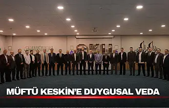 Bartın İl Müftüsü Ömer Keskin'e Veda: Yeni Görev Yeri Bitlis