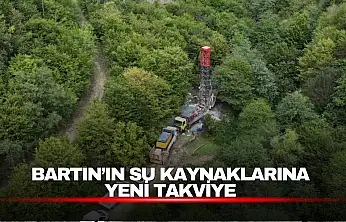 Bartın'ın Su Kaynaklarına Yeni Takviye