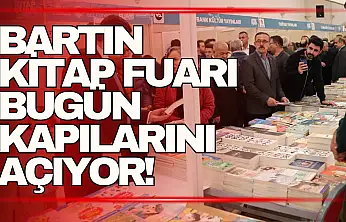 Bartın Kitap Fuarı'nın Açılışı Bugün