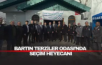 Bartın Terziler Odası'nda Seçim Heyecanı!