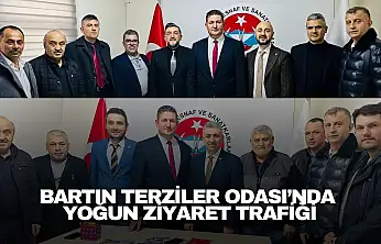 Bartın Terziler Odası'nda Yoğun Ziyaret Trafiği