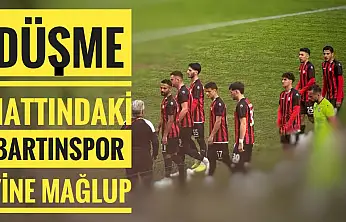 Bartınspor düşme hattına demir attı