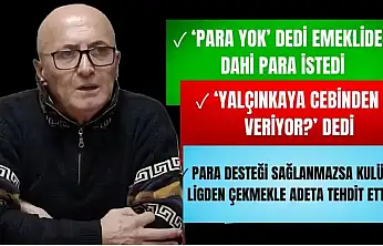 Bartınspor'u ligden çekmekle tehdit etti