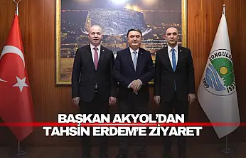 Başkan Akyol'dan Tahsin Erdem'e Ziyaret