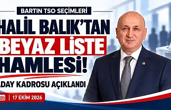 BAŞKAN HALİL BALIK LİSTESİNİ AÇIKLADI