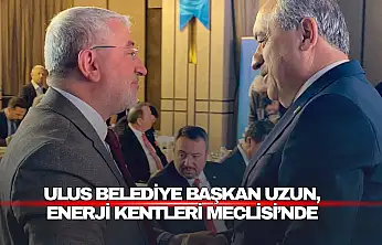Başkan Uzun,  Enerji Kentleri Meclisi'nde