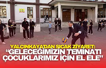Başkan Yalçınkaya'dan Sıcak Ziyaret