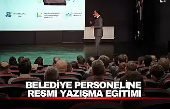 Belediye Personeline Resmî Yazışma Eğitimi