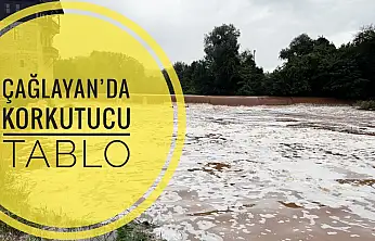 Çağlayan'da korkutucu tablo