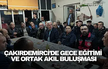 Çakırdemirci'de Ortak Akıl Buluşması