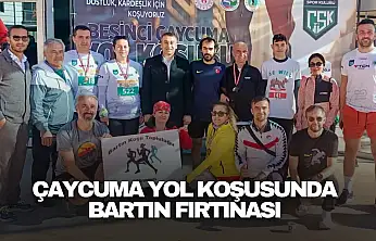 Çaycuma Yol Koşusunda Bartın Fırtınası