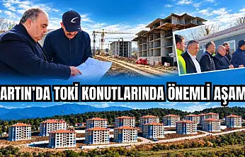 Çaydüzü'nde 288 konutun geçici kabulü başladı