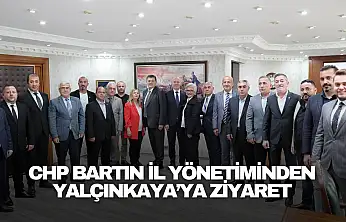 CHP Bartın İl Yönetiminden Yalçınkaya'ya Ziyaret