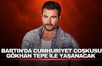 Cumhuriyet Coşkusu Gökhan Tepe ile Yaşanacak