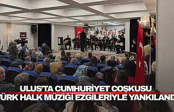 Cumhuriyet Coşkusu Türk Halk Müziği Ezgileriyle Yankılandı