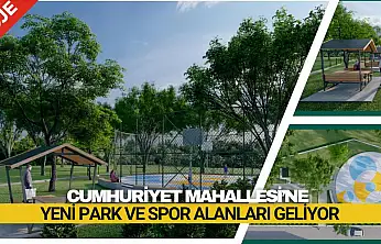 Yeni Park ve Spor Alanları Geliyor