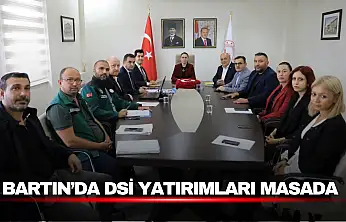 DSİ Yatırımları Vali Arslan Başkanlığında Değerlendirildi