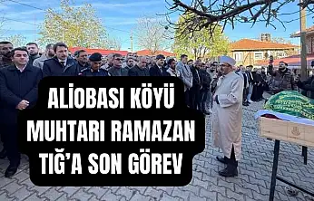Muhtar Ramazan Tığ, Dualarla uğurlandı