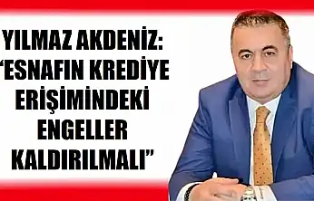 'Esnafın nefes almasını bekliyoruz'