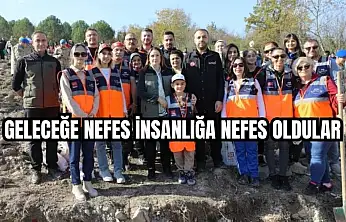 Fidanlar toprakla buluştu