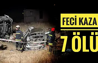 Gaziantep'te feci kaza 7 ölü