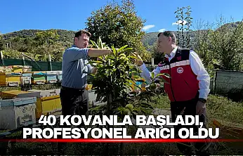 Genç Üreticinin 40 Kovanla Başlayan Arıcılık Hikayesi