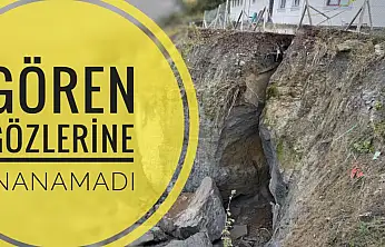 Göçen alanda çalışmalar sürüyor