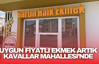 Halk Ekmek Artık Kavallar Mahallesi'nde