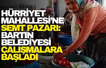 Hürriyet Mahallesi'ne Modern Semt Pazarı