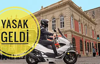 İki Tekerlekli Araçlara Trafik Yasağı Geldi