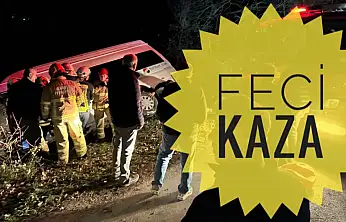 İşçi servisi kaza yaptı