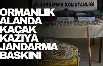 Kaçak Kazıya Jandarma Baskını