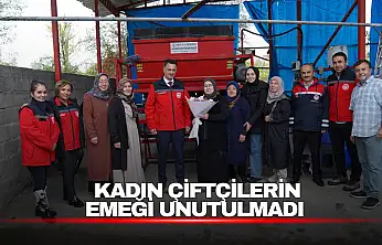 Kadın Çiftçilerin Emeği Unutulmadı