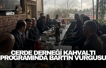 Kahvaltı Programında Bartın Vurgusu
