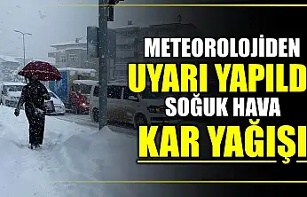 Bartın'a kar geliyor