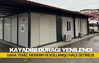 Kayadibi Durağı Yenilendi