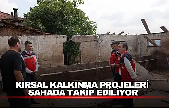 Kırsal Kalkınma Projeleri Sahada Takip Ediliyor