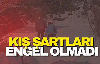 Kış Şartları Engel Olmadı!