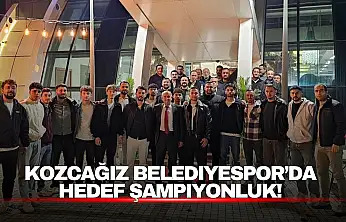 Kozcağız Belediyespor'da Hedef Şampiyonluk!
