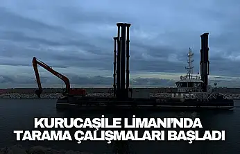 Kurucaşile Limanı'nda Tarama Çalışmaları Başladı
